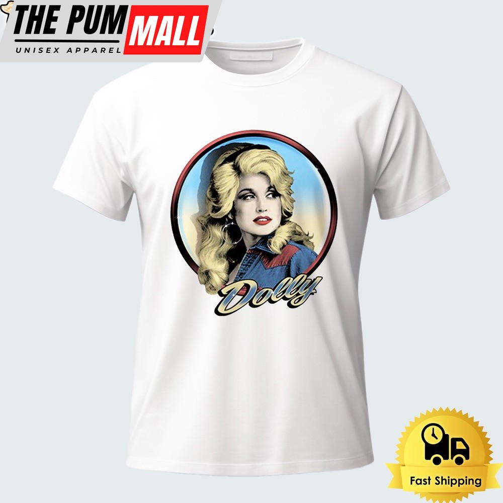 Dolly Parton Primary Color Photo 2024 Unisex T-Shirt