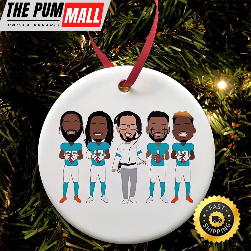 Dolphins-23 American Football Hallmark NFL Ornaments Limited Edition