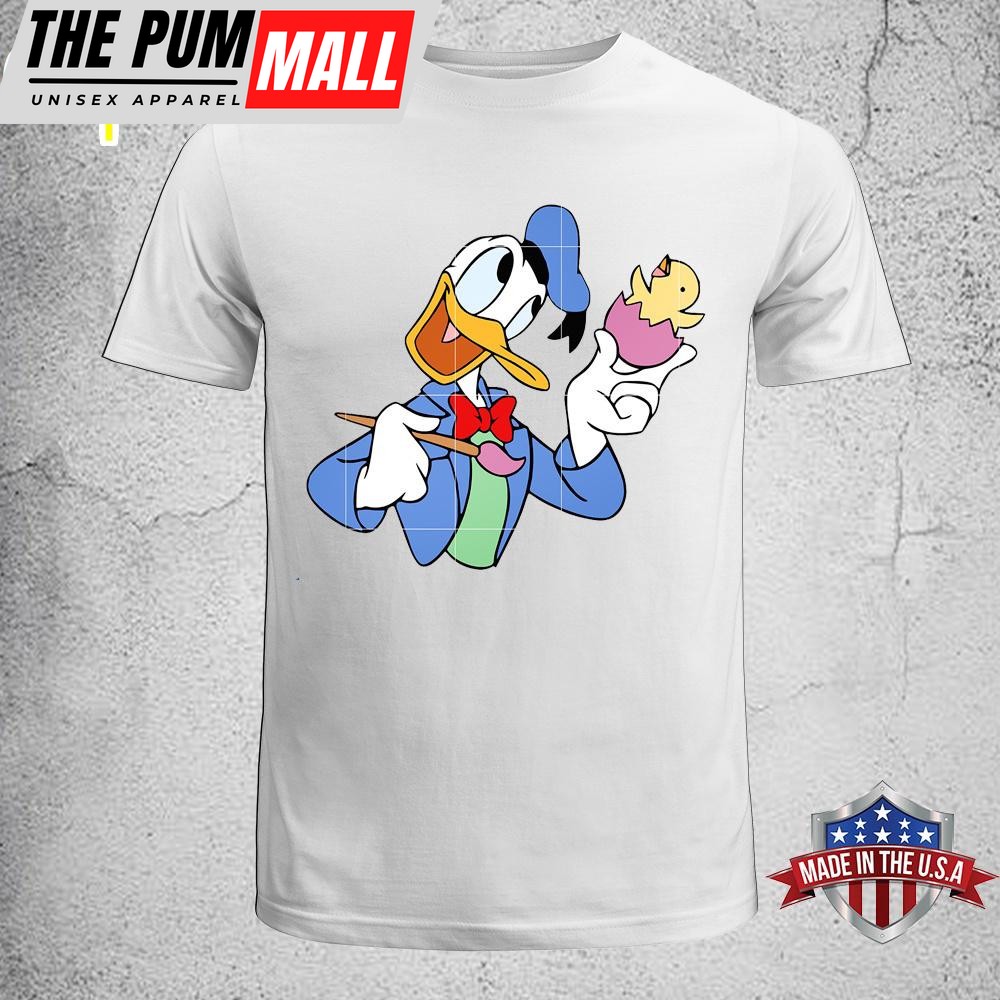 Donald Duck Cute Easter Day Unisex T-Shirt
