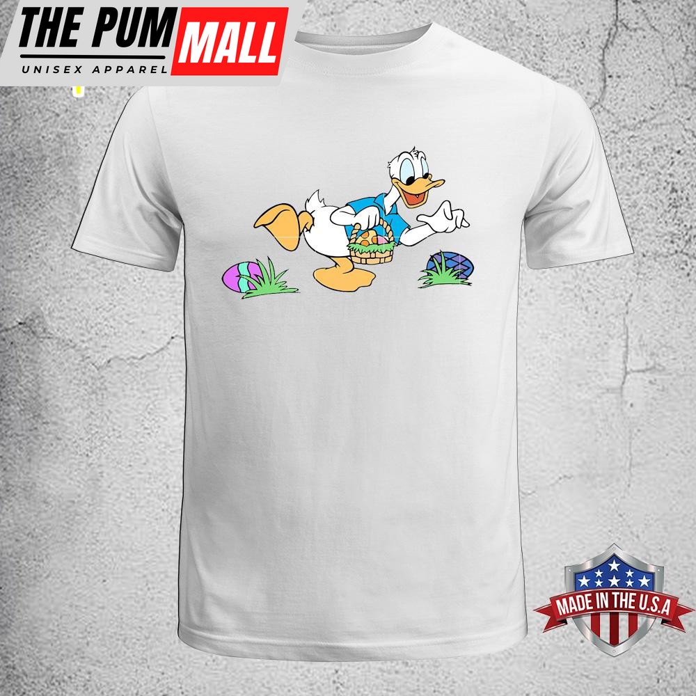Donald Duck Cute Easter Day Unisex T-Shirt