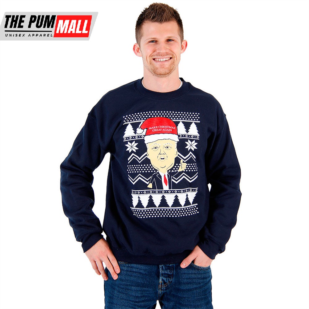 Donald Trump Make Christmas Great Again Ugly Sweatshirt