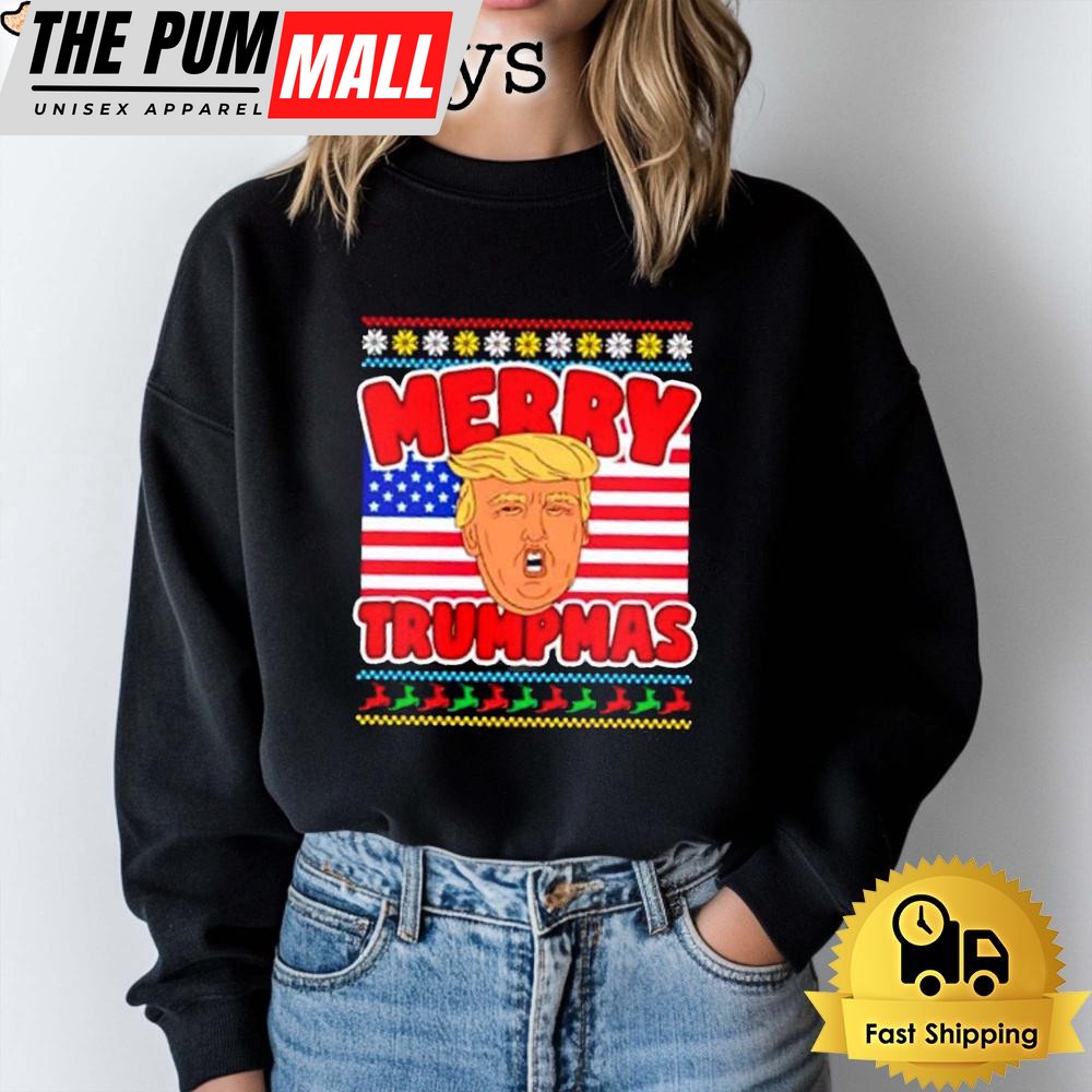 donald-trump-merry-trumpmas-t-shirt-313onxsx Donald Trump Merry Trumpmas T Shirt
