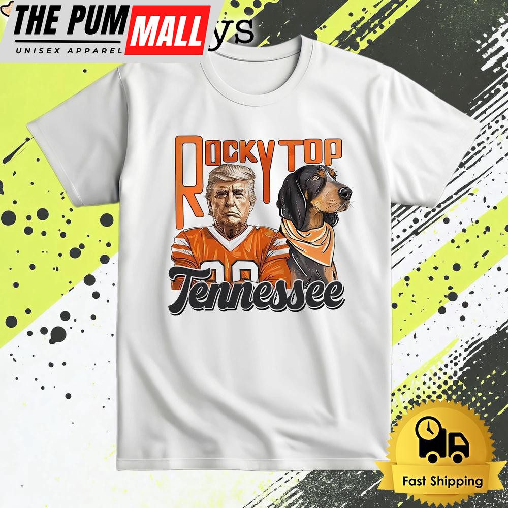 Donald Trump Tennessee Vols Football Rocky Top T Shirt