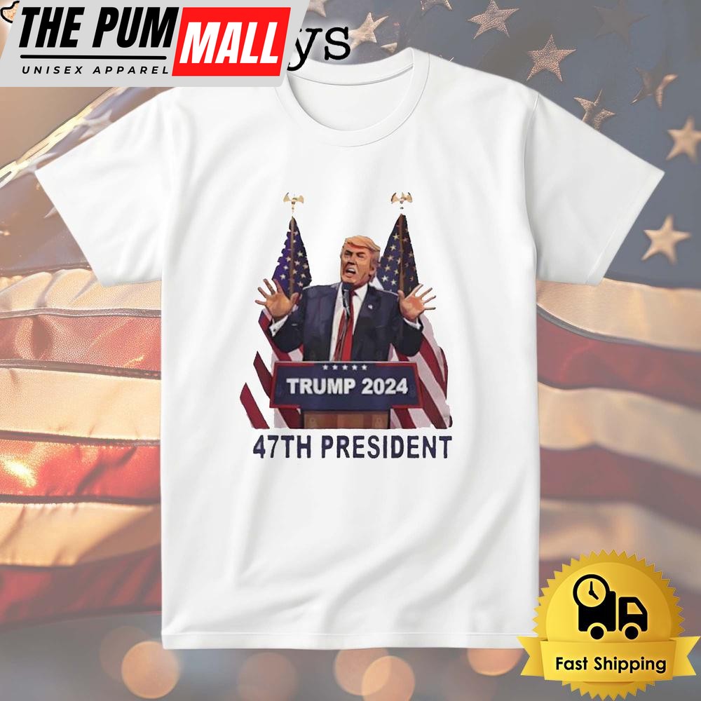 Donald Trump Won 2024 President 47th T Shirt