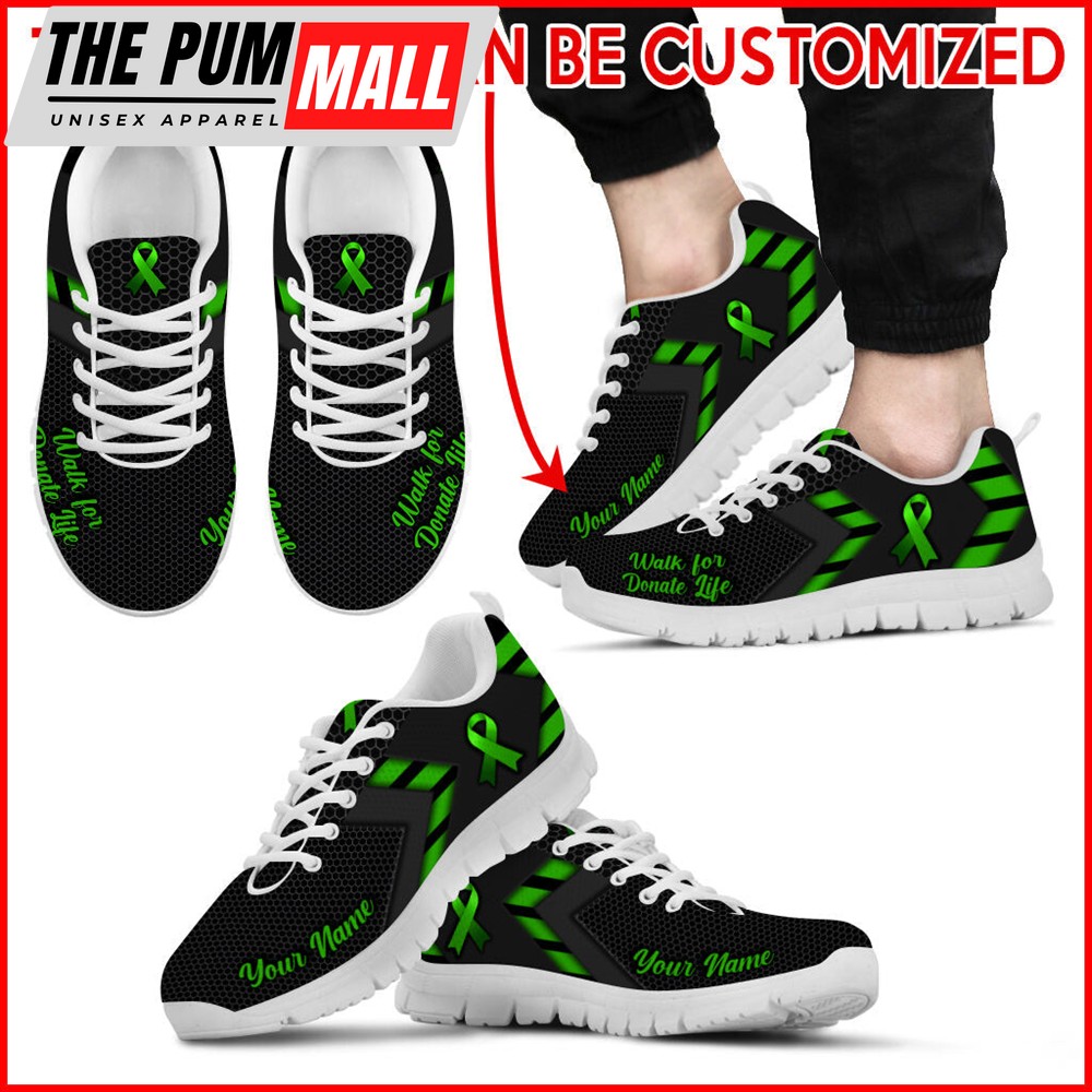 Donate Life Shoes Walk For Simplify Style Sneakers Walking Shoes – Personalized Custom – Best Gift For Men And Women Malalan
