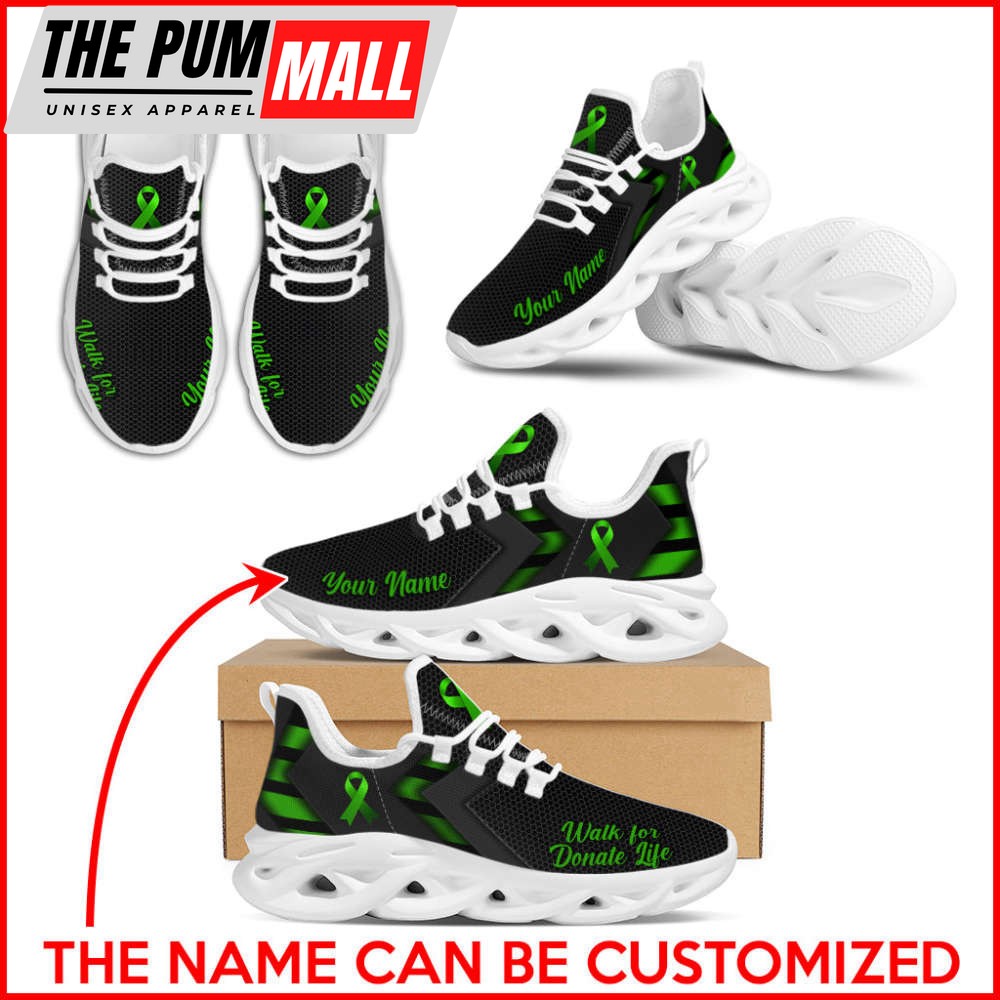 Donate Life Walk For Simplify Style Flex Control Sneakers Personalized Custom Fashion Shoes