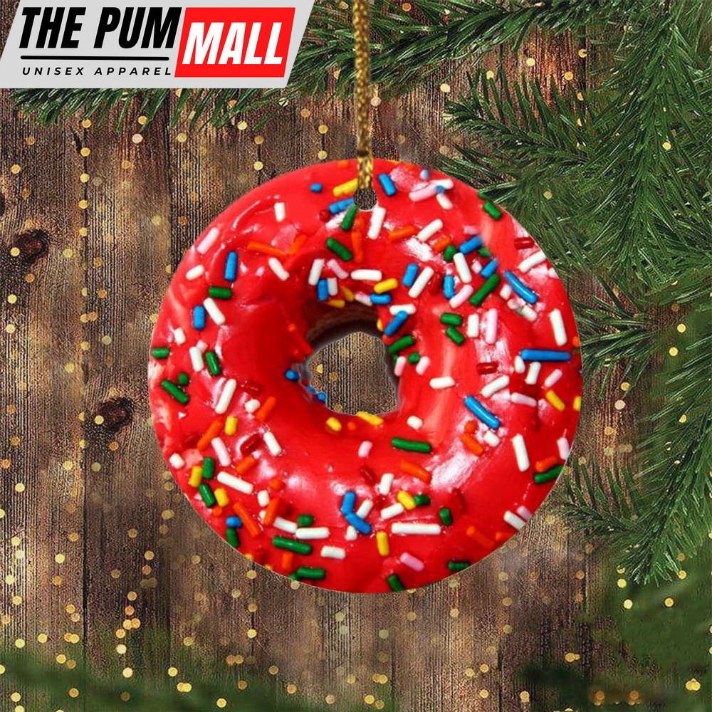 Donut Christmas Ornament Cute Ornament Christmas Tree Decoration Set Limited Edition