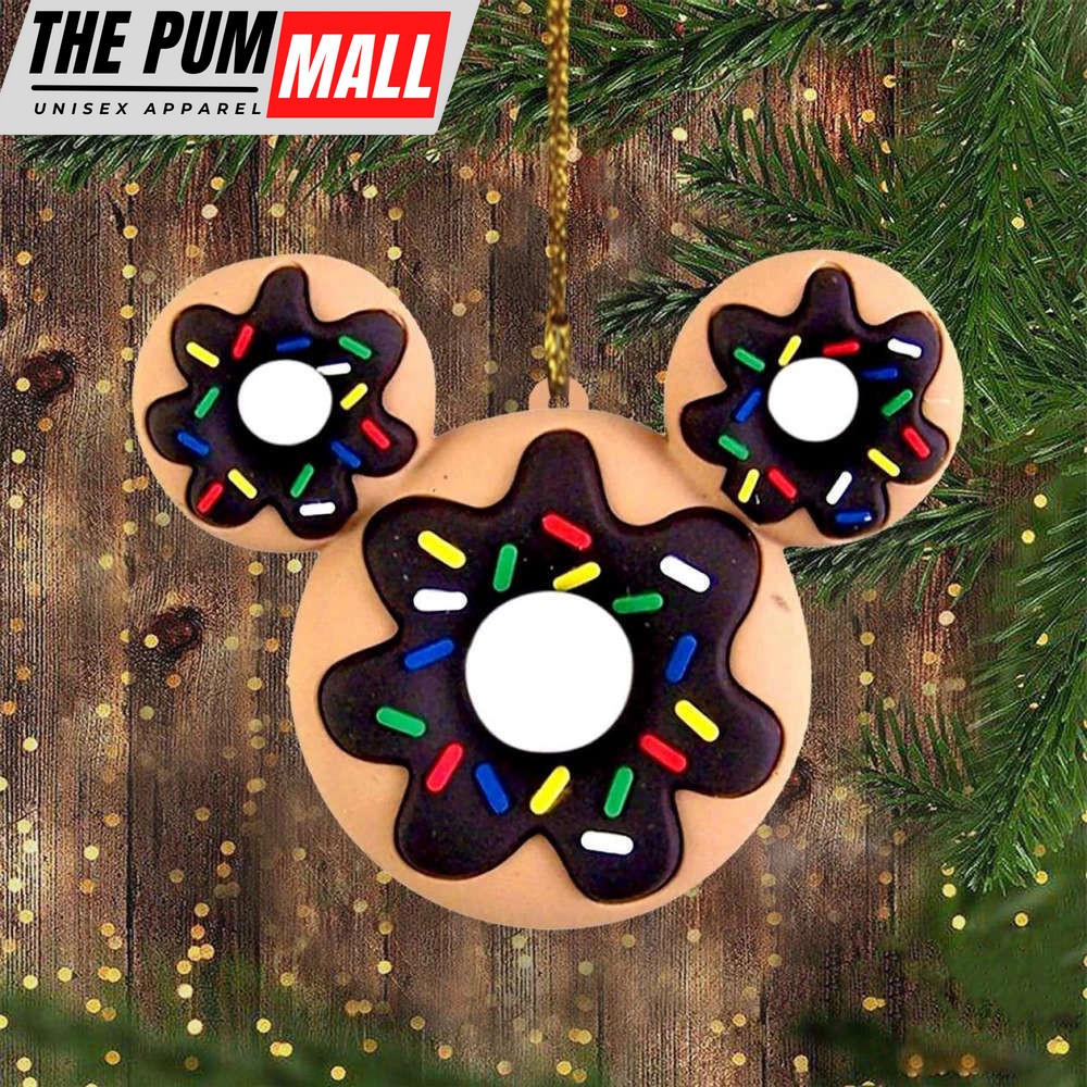 Donut Christmas Ornament Donut Ornament For Christmas Tree 2023 Decorated Limited Edition
