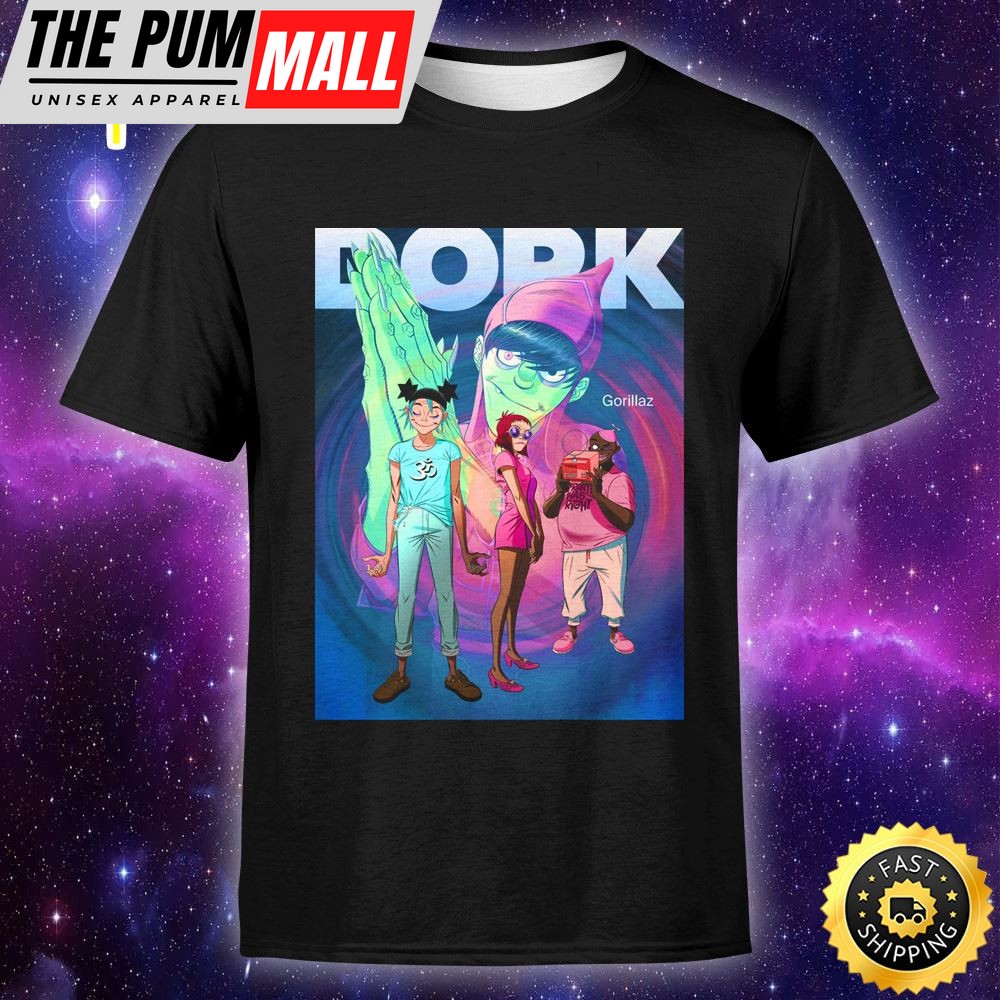 Dork March 2025 Gorillaz Tour 2025 Unisex T-Shirt