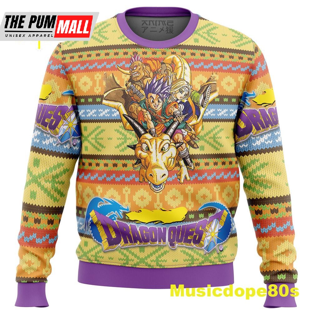 Dragon Quest alt Ugly Christmas Sweater