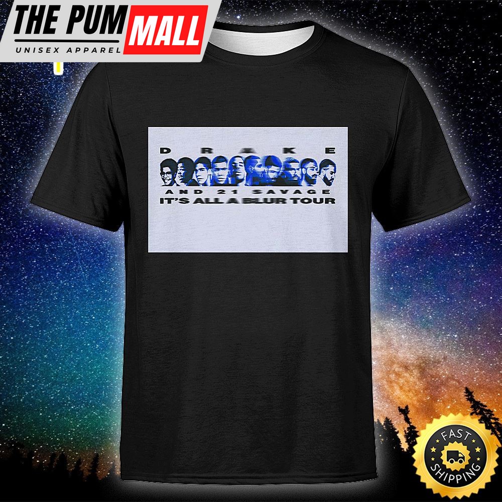 Drake Announces 2025 North American Tour With 21 Savage Unisex Tshirt