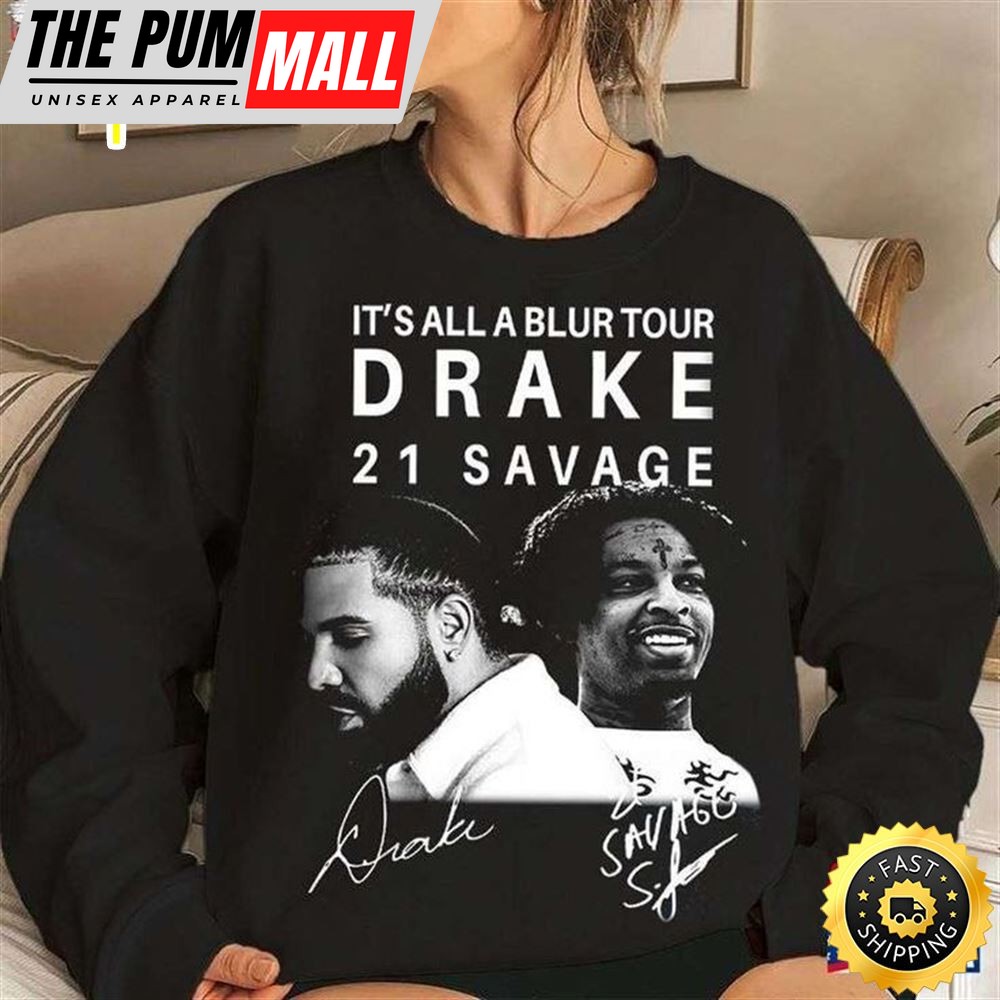 Drake Its All A Blur 2025 Tour Merch, Hoodie And T-Shirt
