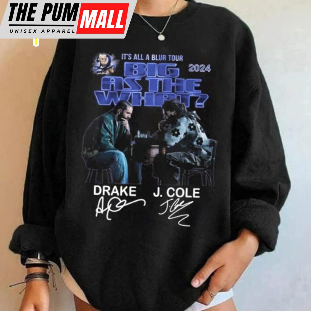 Drake J Cole Big As The What Tour 90s Unisex T-Shirt