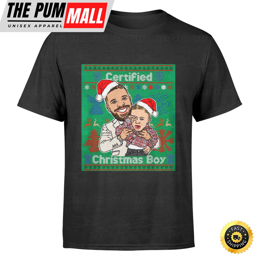 Drake Santa Christmas Boy T-shirt