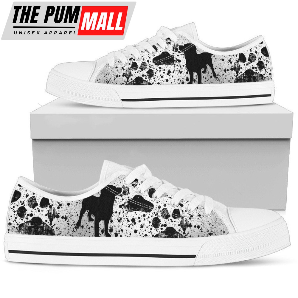 Dreaming Of Dogs White Low Top Sneakers: Stylish and Comfortable Footwear