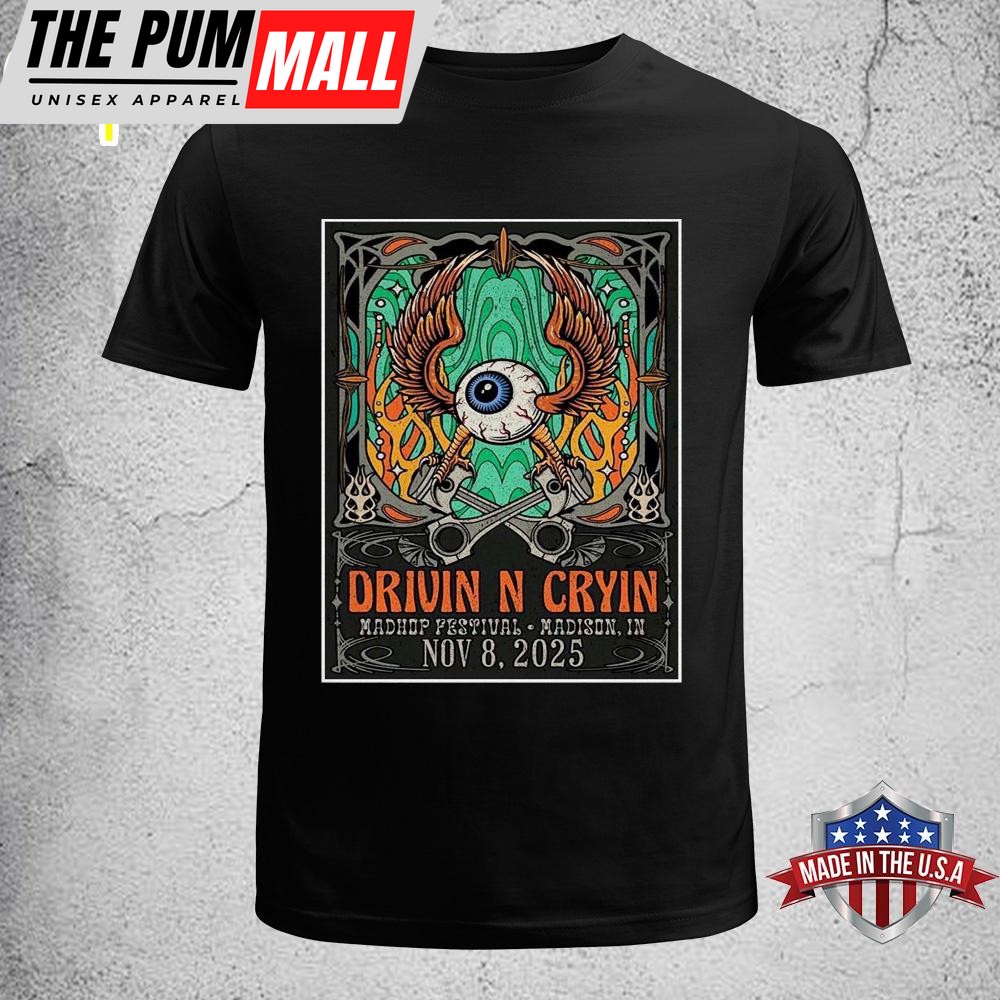 Drivin N Cryin Madhop Festival, Madison Unisex T-Shirt