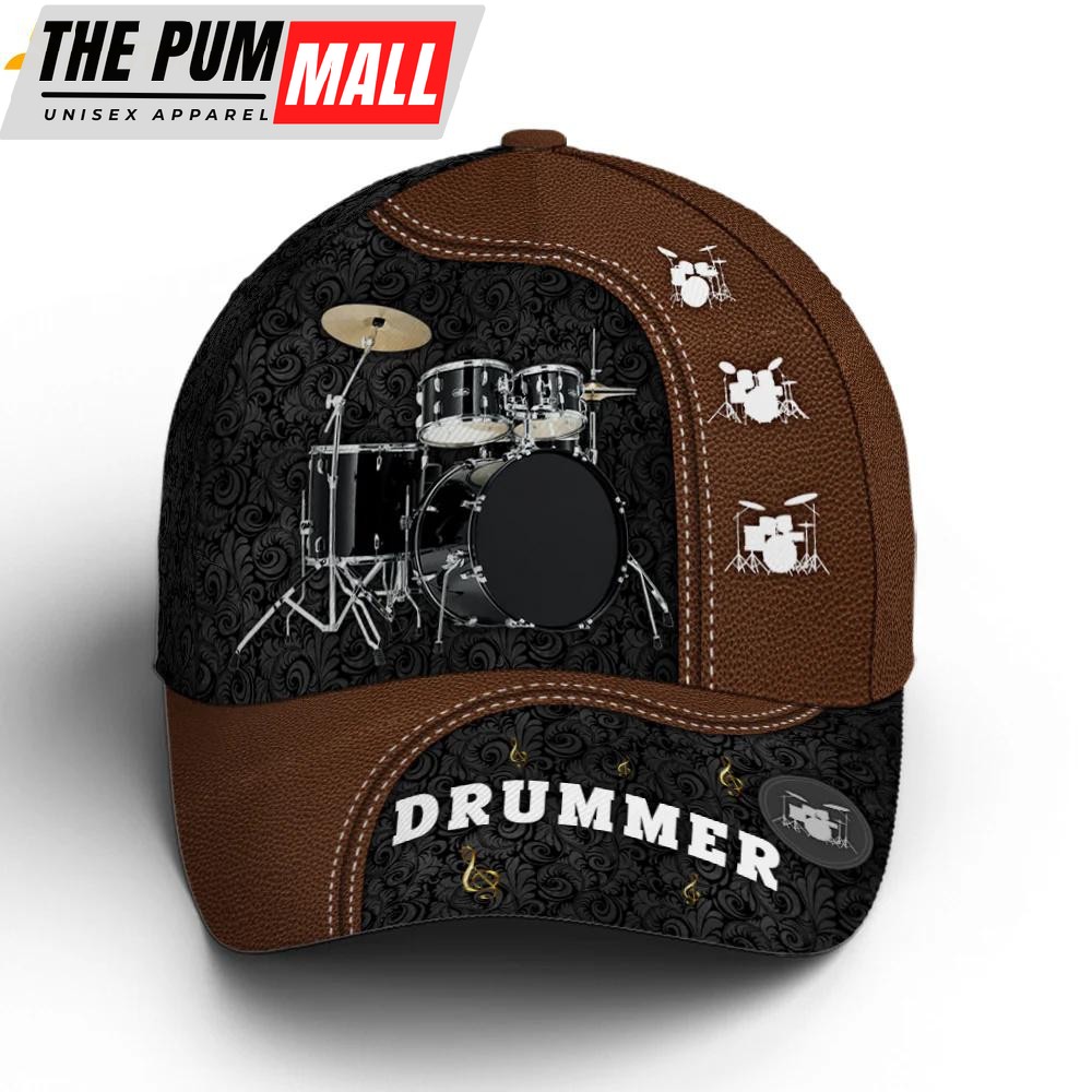 Drum Royal Pattern Classic Baseball Cap