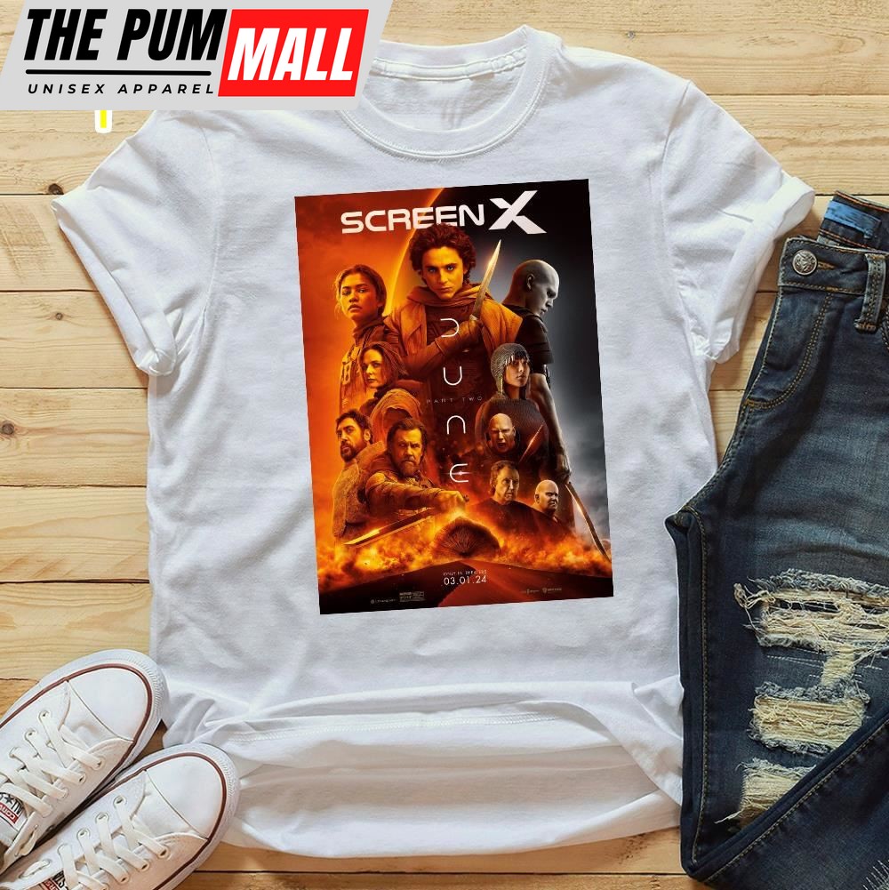 Dune Part Two 2025 Movie Poster T-Shirt