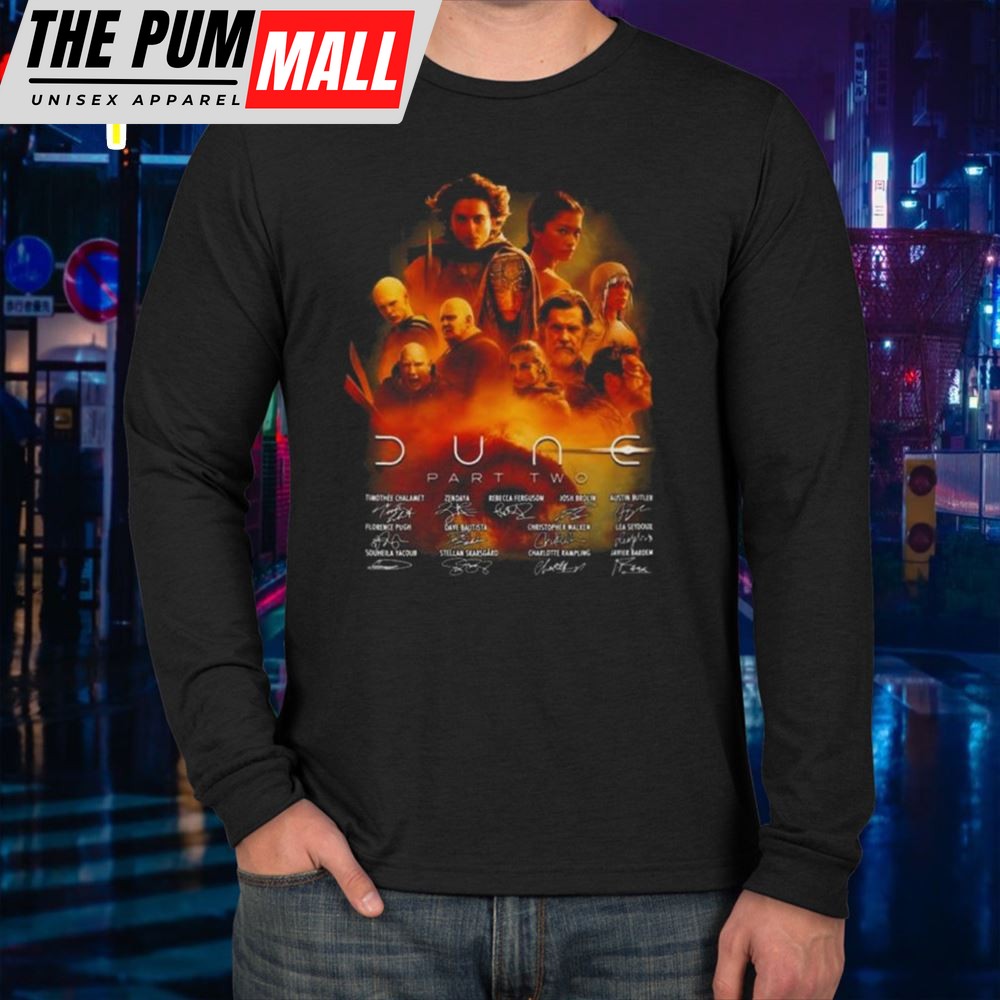 Dune Part Two 2025 Signatures Shirt