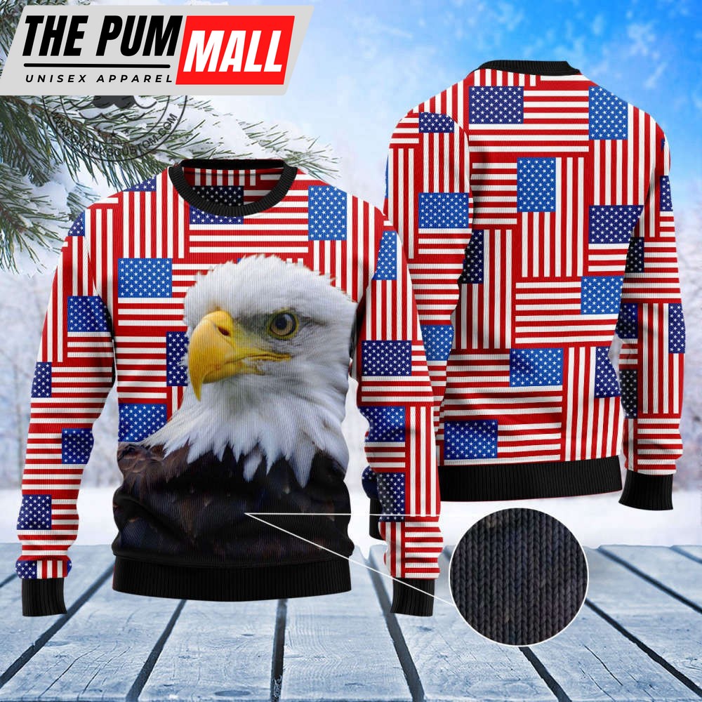 eagle-usa-flag-t1310-ugly-christmas-sweater-best-gift-for-christmas-82b2rohr Eagle USA Flag T1310 Ugly Christmas Sweater – Best Gift For Christmas