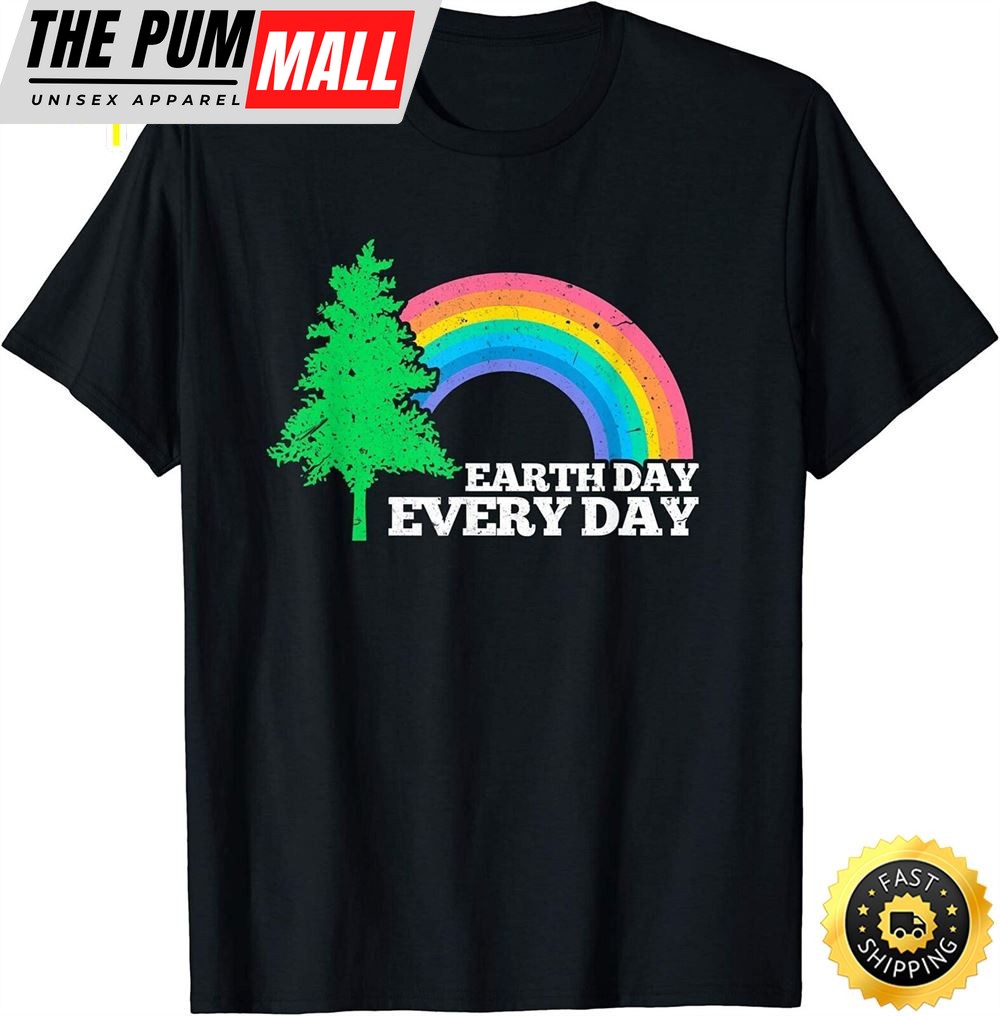 Earth Day Everyday Vintage Recycling T-Shirt