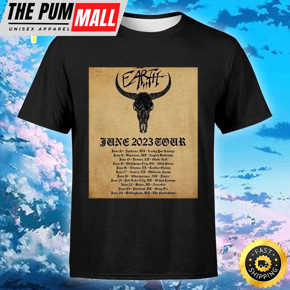 Earth US Tour June 2025 For Fans T-shirt