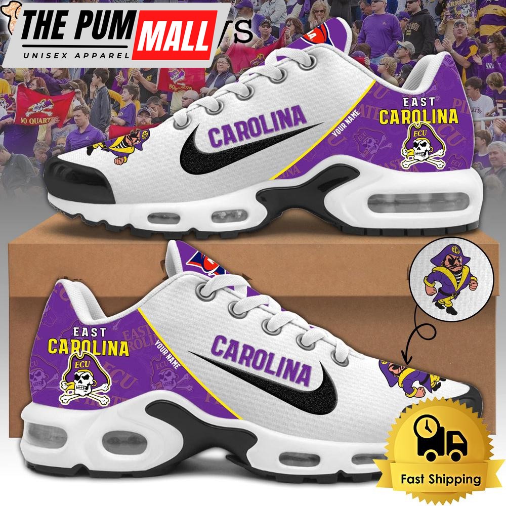 East Carolina Football Mascot Symbol Custom Air Max Plus Shoes