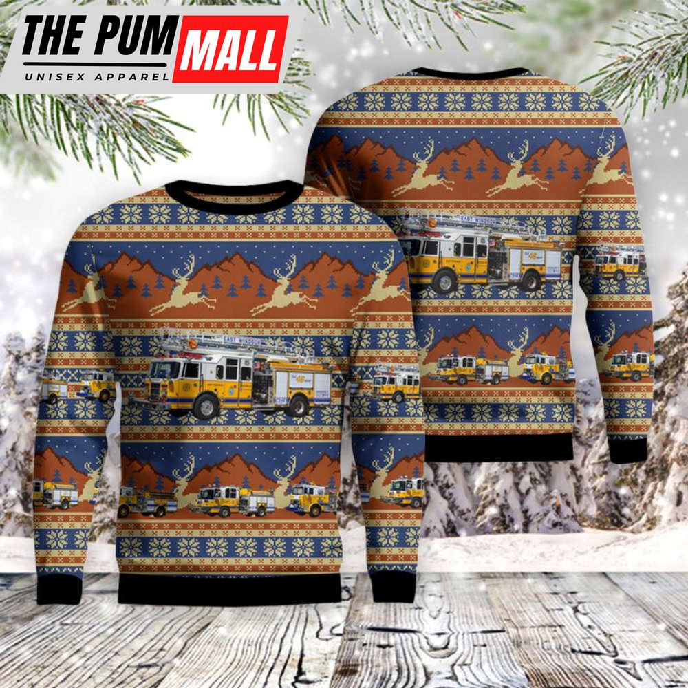 East Windsor, NJ Fire Company #2 AOP Sweater DLTT0112BG09