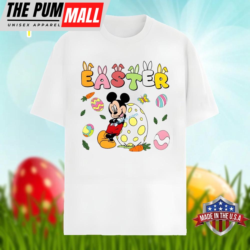 Easter Eggs And Mickey Mouse Youth Shirt