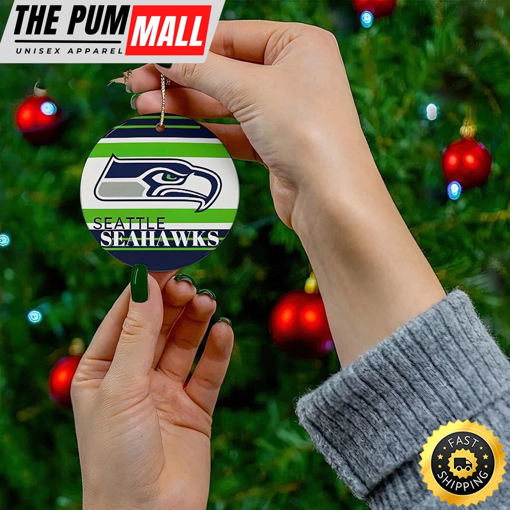 Eattle Eahawk Christmas Hallmark NFL Ornament Limited Edition