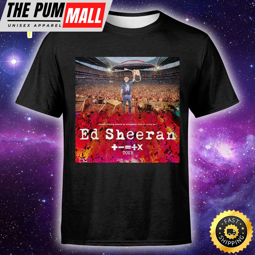Ed Sheeran Live Concert, +–=÷X Tour Suncorp Stadium Brisbane 2025 Unisex T-shirt