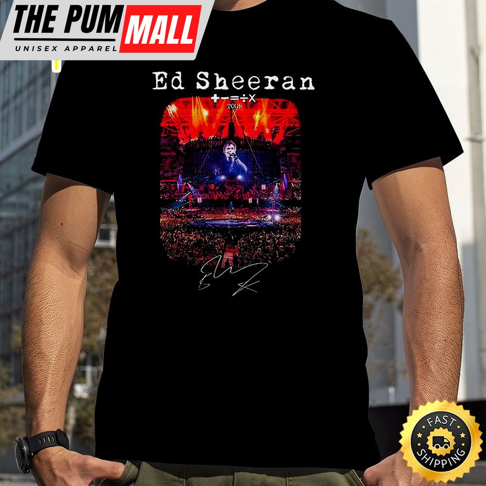 Ed Sheeran Mathematics 2025 Tour Signature Unisex T-shirt