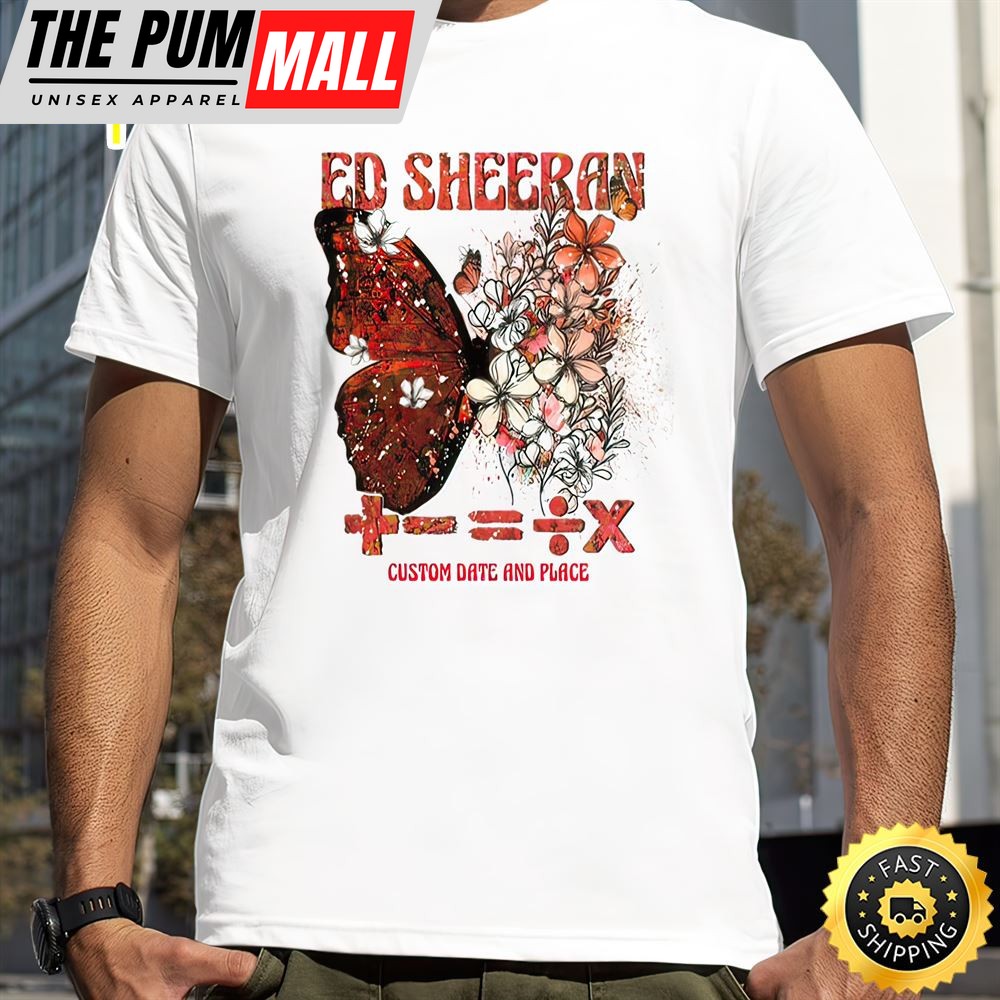 Ed Sheeran Tour 2025 Unisex T-shirt