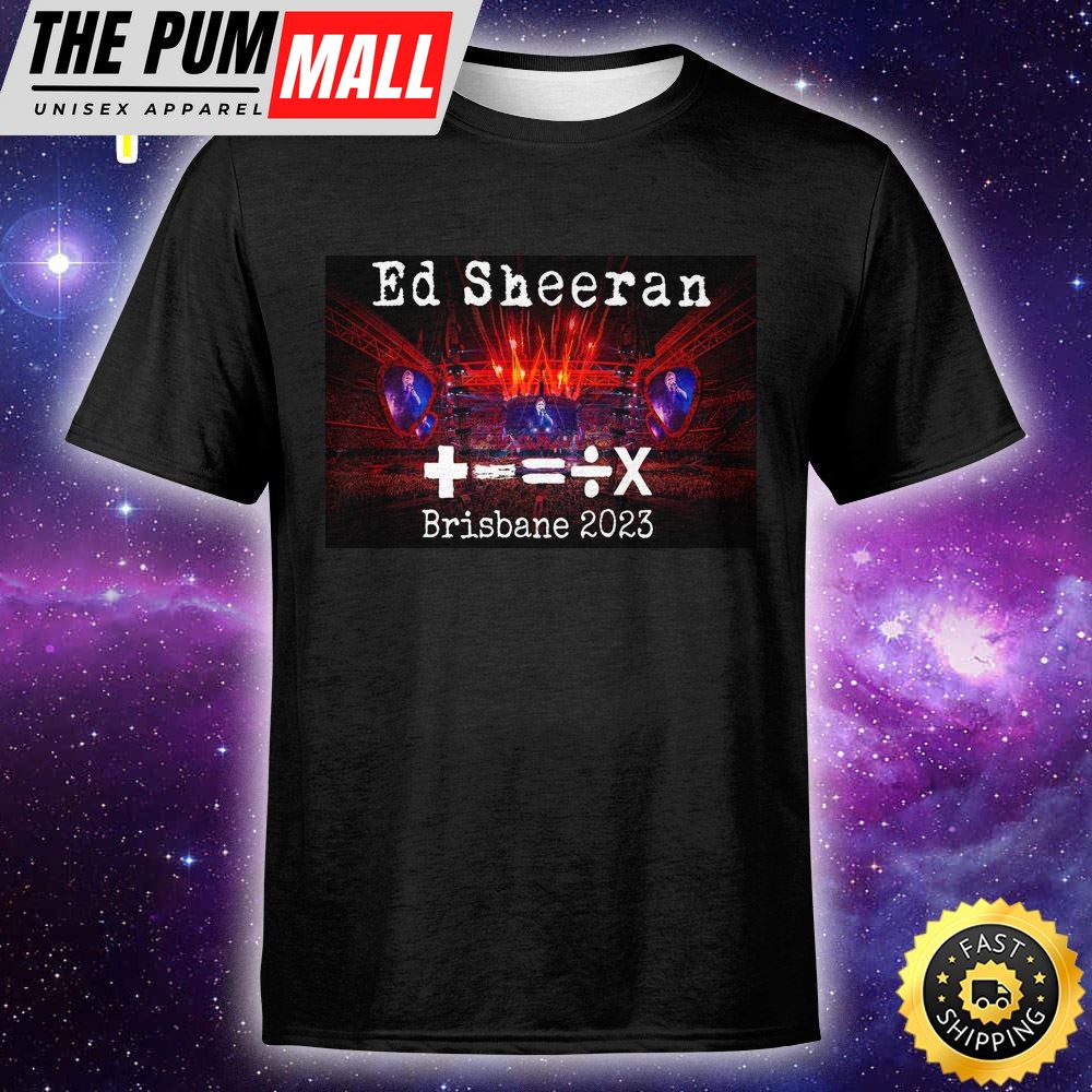 Ed Sheerans +–=÷× Tour A Musical Journey Around The World Unisex T-shirt
