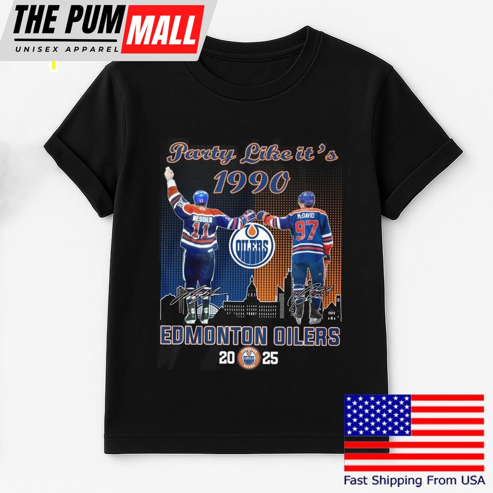 Edmonton Oilers Party Like It’s 1990 T Shirt