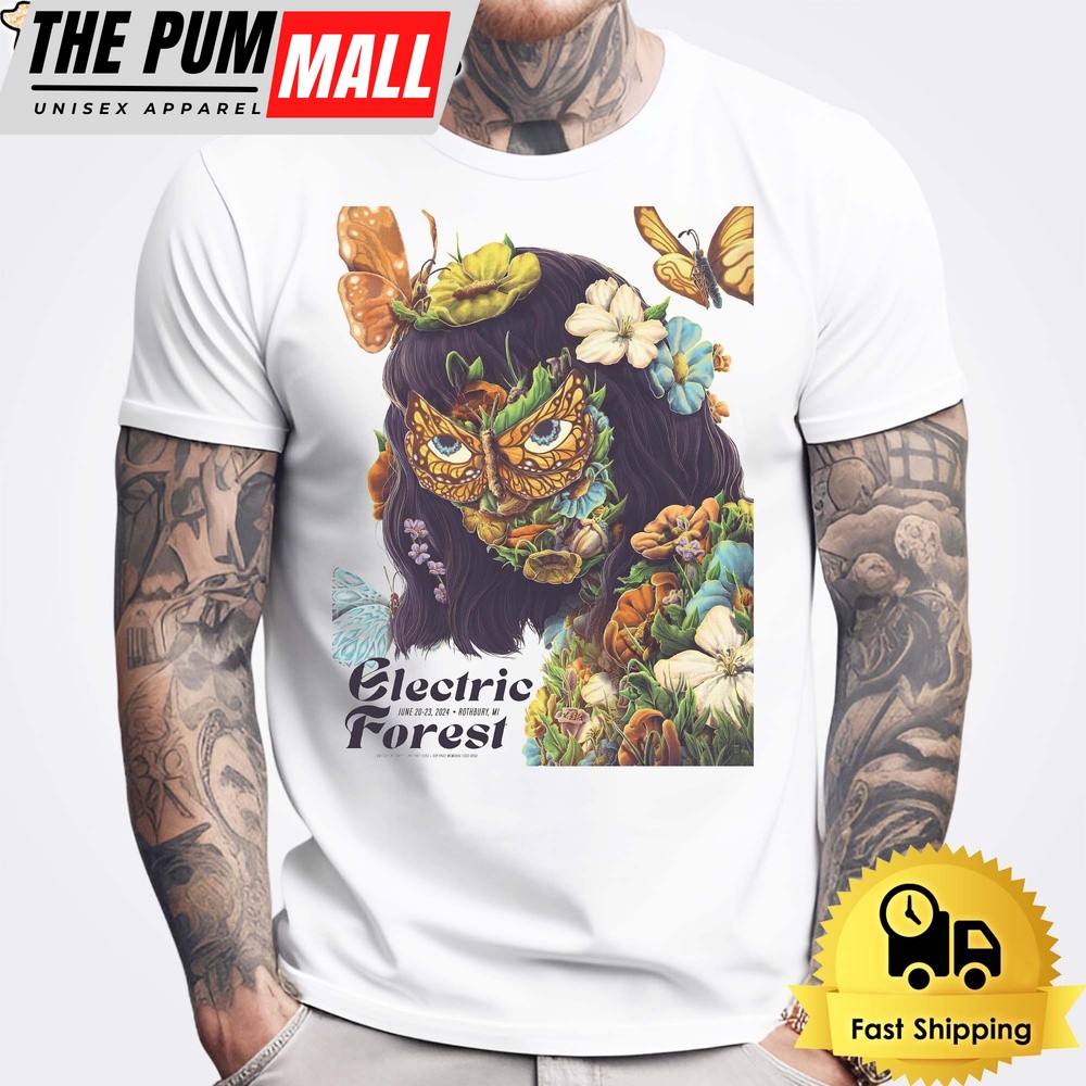 Electric Forest Rothbury, MI June 20-23 2024 Unisex T-Shirt