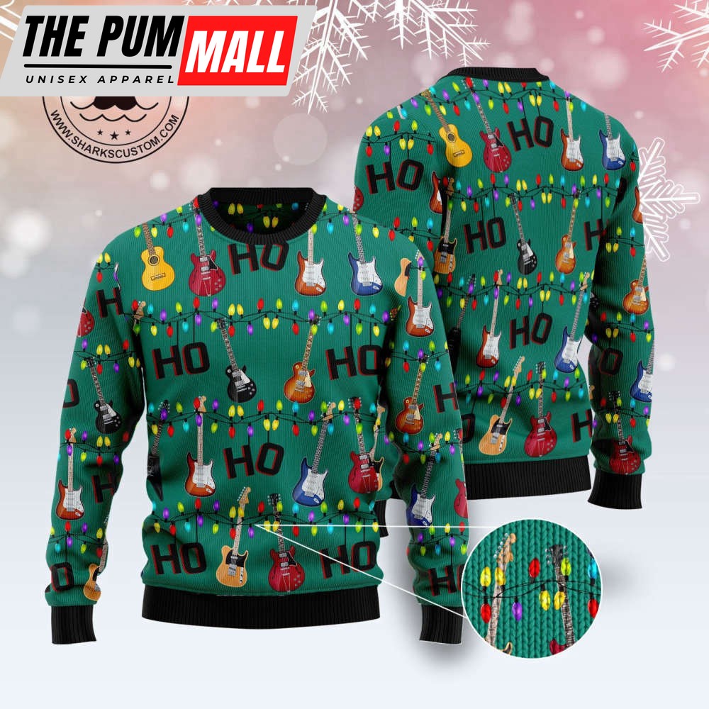 electric-guitar-hohoho-ty1011-ugly-christmas-sweater-noel-malalan-6xhariyy Electric Guitar Hohoho TY1011 Ugly Christmas Sweater – Noel Malalan