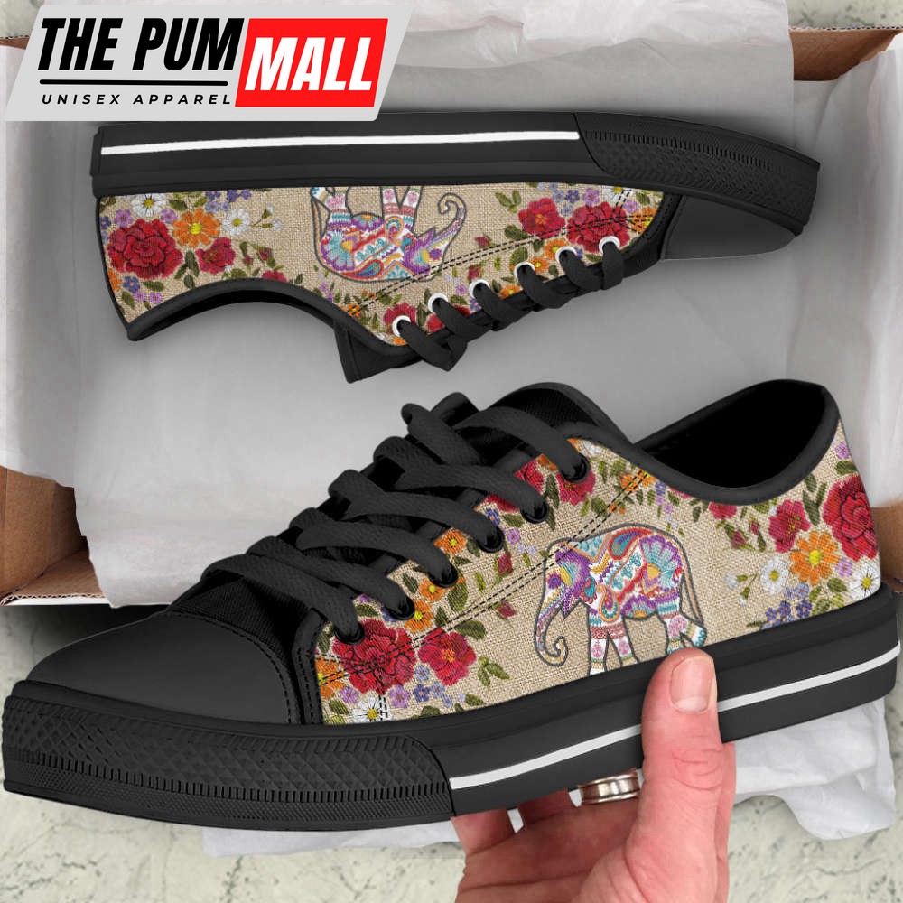 elephant-embroidery-low-top-shoes-canvas-print-lowtop-casual-shoes-gift-for-adul-wu3dvm0b Elephant Embroidery Low Top Shoes Canvas Print Lowtop Casual Shoes Gift For Adults