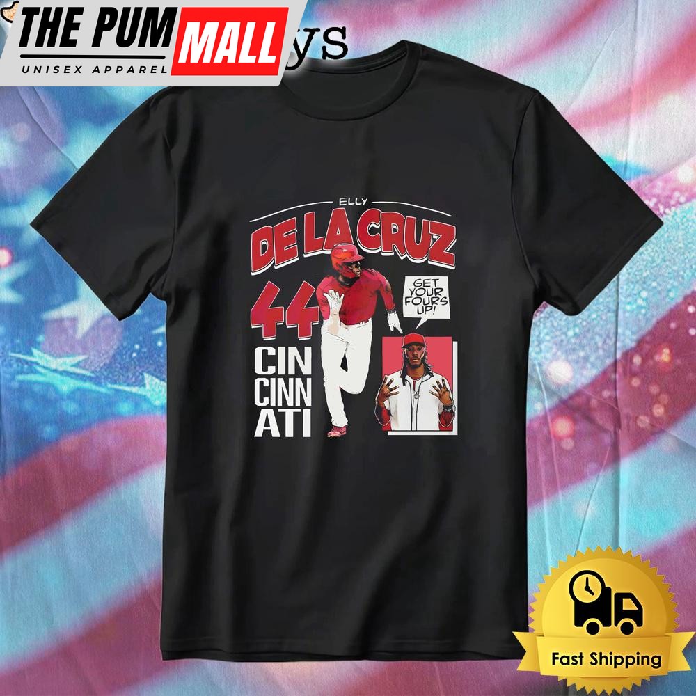 Elly De La Cruz Cincinnati Baseball Player T-Shirt
