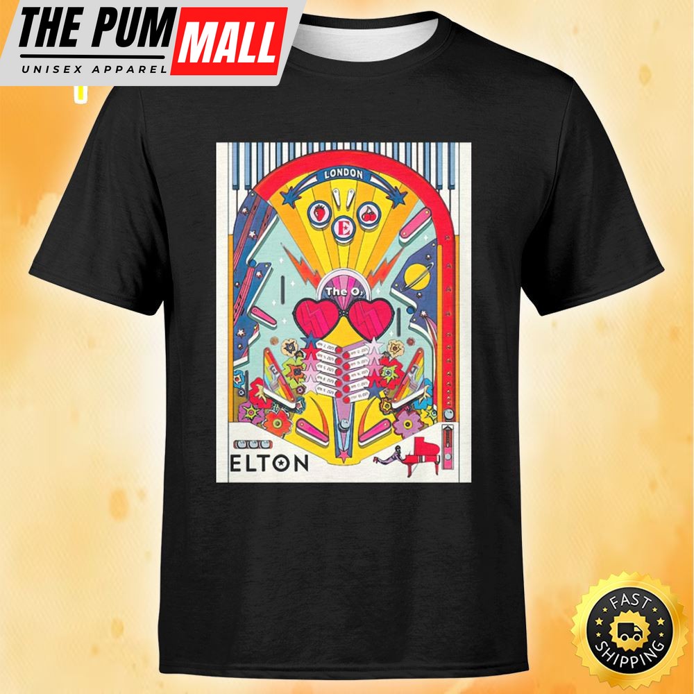 elton-john-farewell-yellow-brick-road-tour-2025-london-at-the-o2-unisex-black-t-30ksg5k9 Elton John Farewell Yellow Brick Road Tour 2025 London at The O2 Unisex Black T-shirt