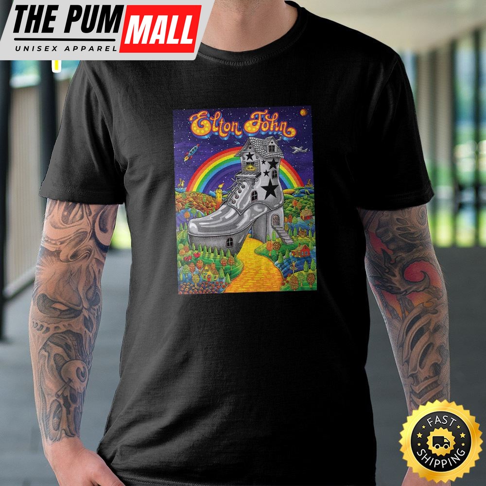 Elton John Farewell Yellow Brick Road Tour 2025 November 1 Las Vegas Unisex T-shirt