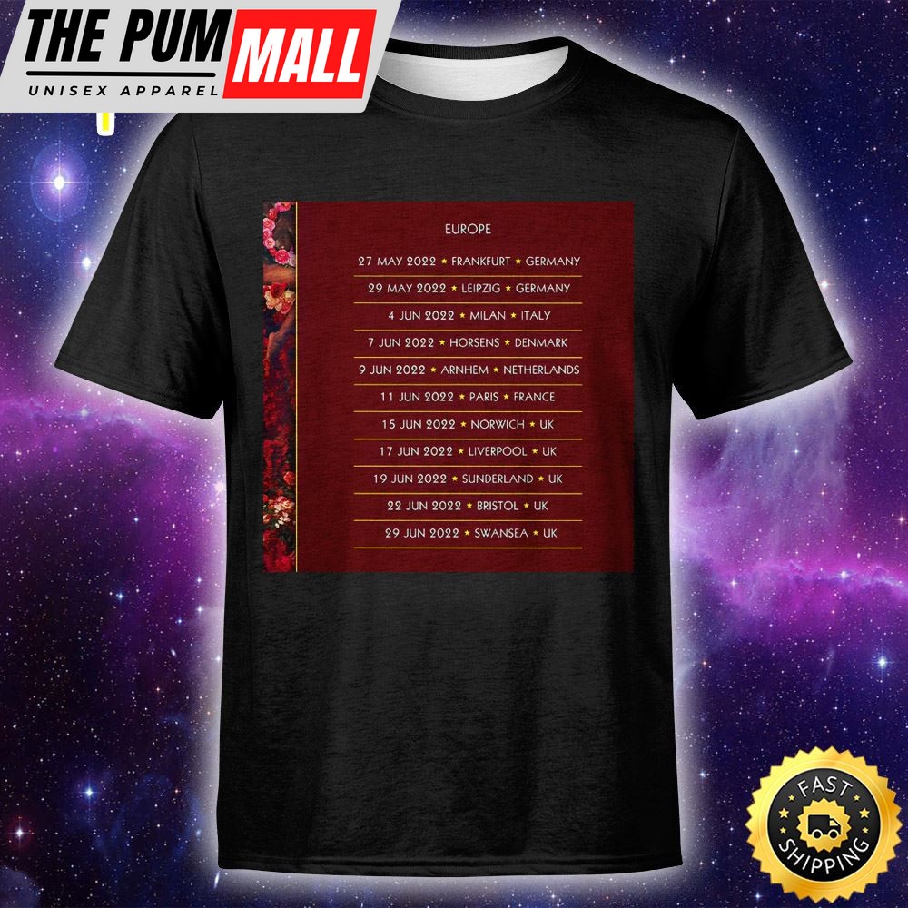 Elton John My Final Tour Dates Ever In North America And Europe Unisex Tshirt