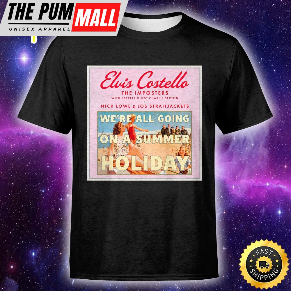 Elvis Costello Adds A Horn Section And More Dates To Tour With Unisex Tshirt