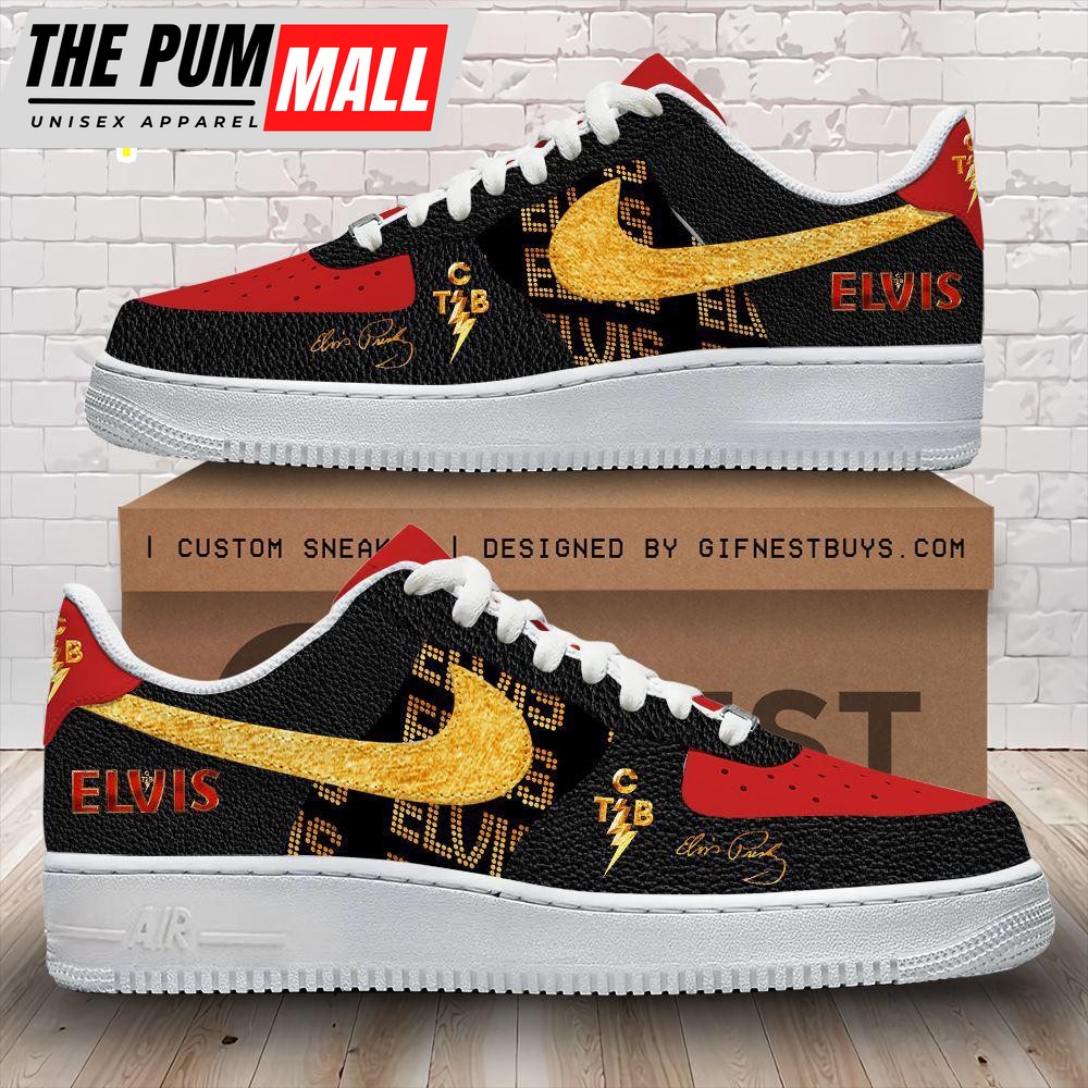 Elvis Presley Air Force 1 Shoes For Fans Gift For Christmas