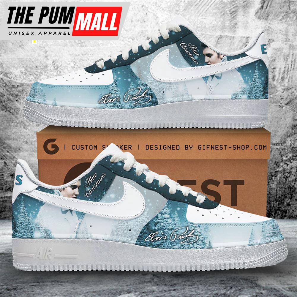 Elvis Presley Air Force 1 Sneaker Gift For Christmas Gift For Christmas