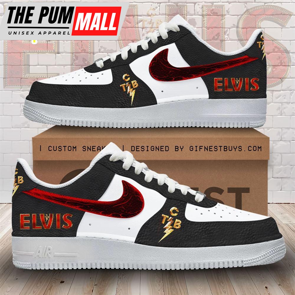 Elvis Presley Air Force 1 Sneaker Shoes Gift For Christmas