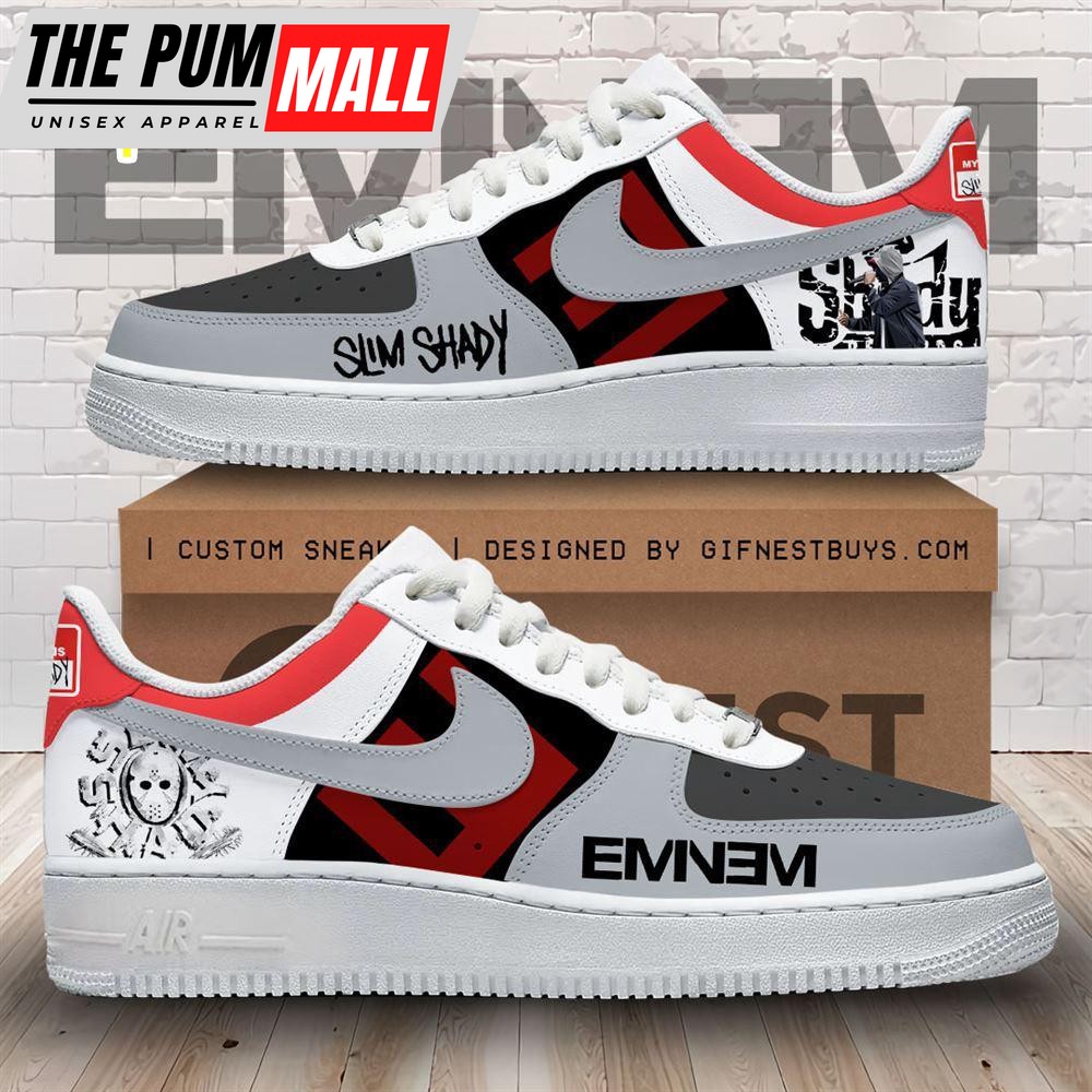 Eminem Air Force 1 Shoes For Fans Gift For Christmas