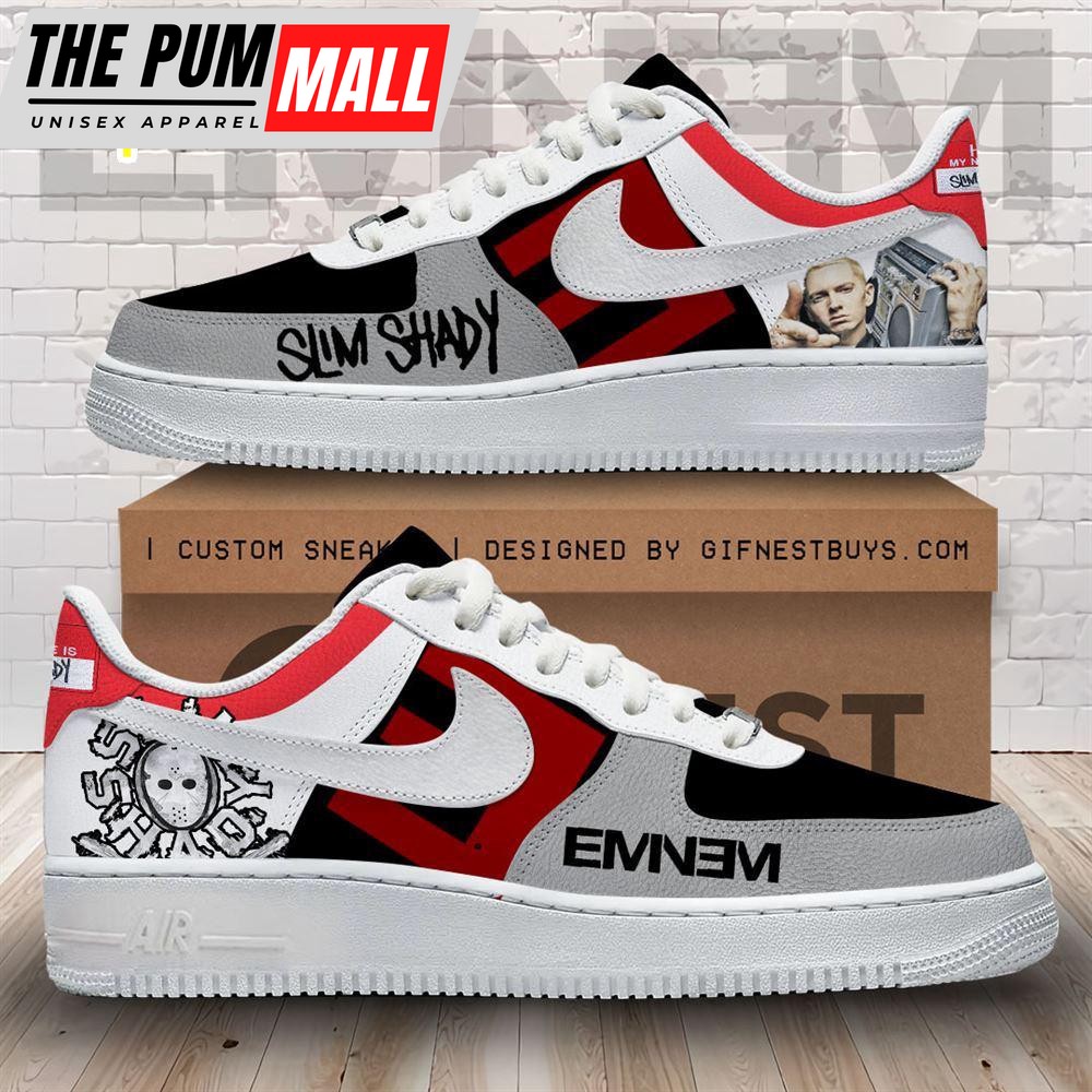 Eminem Air Force 1 Sneaker Gift For Christmas Gift For Christmas