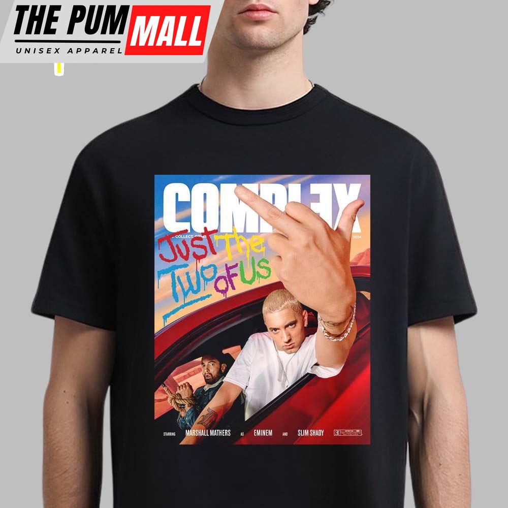 Eminem And Slim Shady for Complex Cover Just The Two Of Us Classic T-Shirt