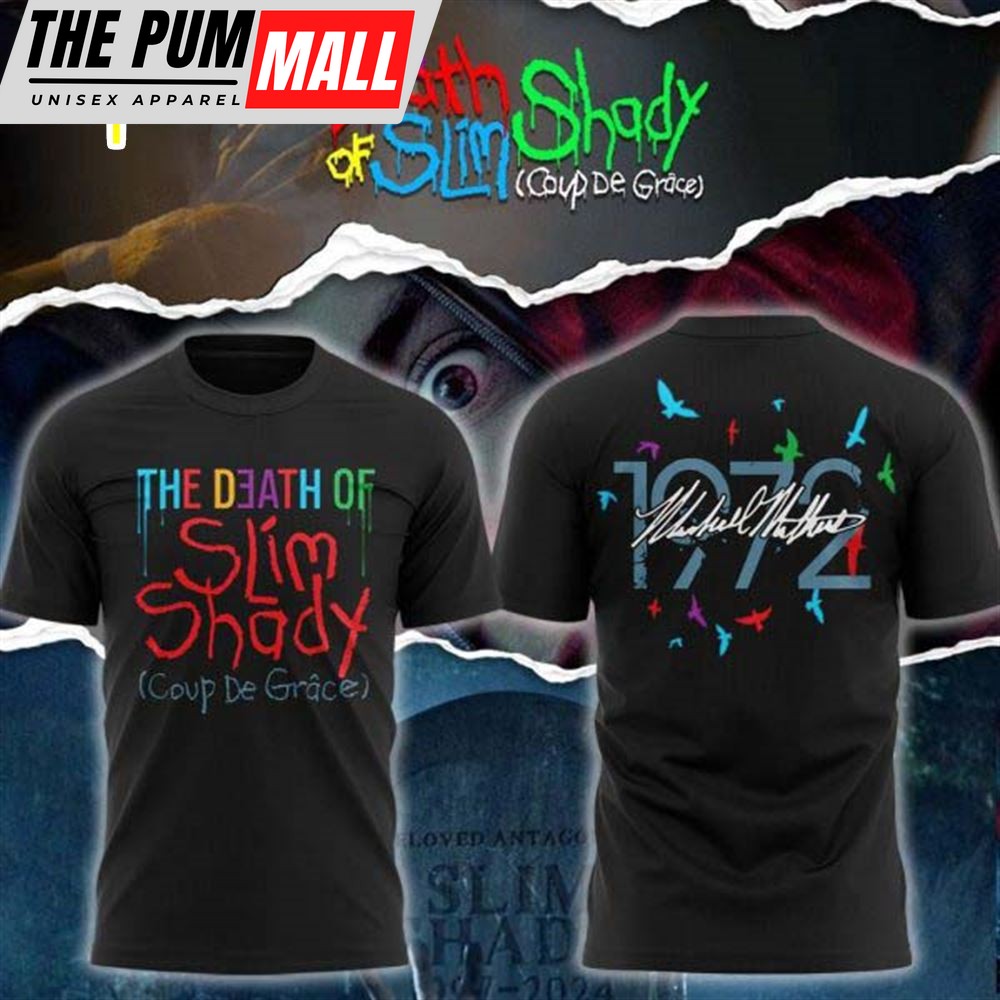 Eminem The Death of Slim Shady 1972 Unisex T-shirt